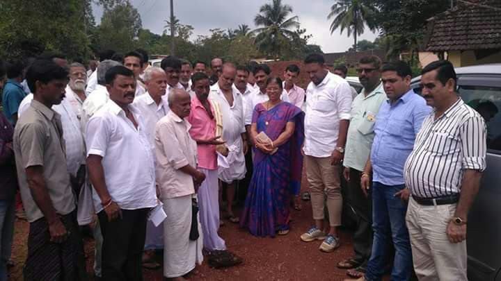 ಪಾಣಾಜೆ:  ವಿವಿಧ ಕಾಮಗಾರಿಗಳಿಗೆ ಶಾಸಕಿ ಶಿಲಾನ್ಯಾಸ